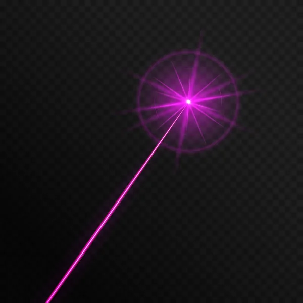 Rayon laser unique — Image vectorielle