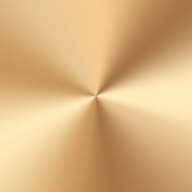 Altın plaka konik gradyan ile