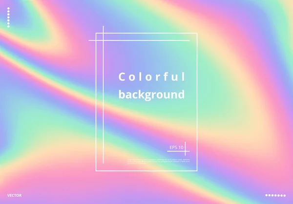 Renkli holografik arka plan