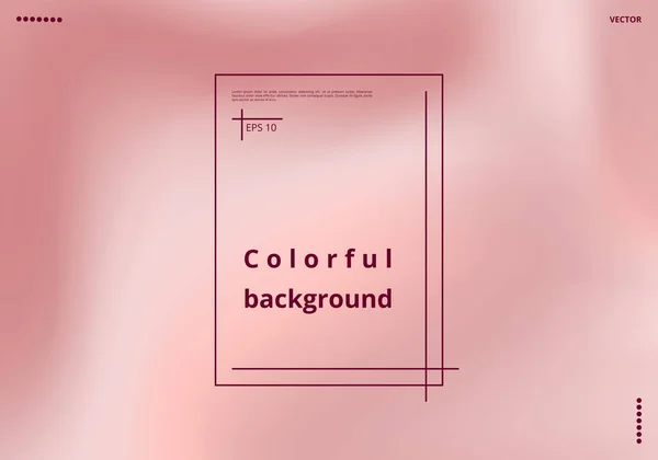 Weicher Abstrakter Metallischer Hintergrund Mit Farbtupfern Zur Dekoration Von Grußkarten — Stockvektor