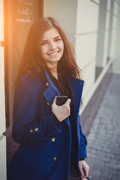 Lady for a walk — Stock Photo, Image