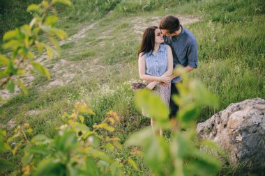 doğa üzerinde çift