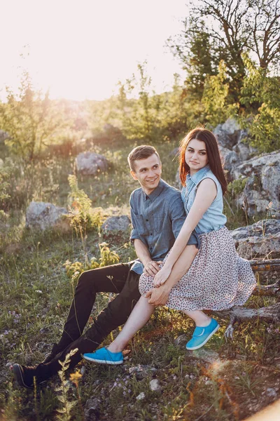 doğa üzerinde çift