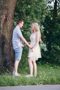 Birbirine aşık çift