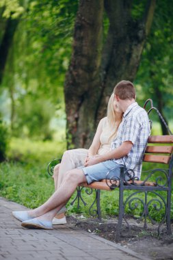 Birbirine aşık çift