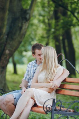 Birbirine aşık çift