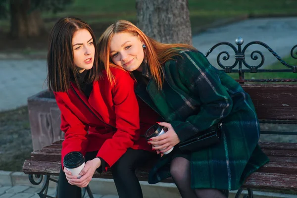 Dos chicas con gadget —  Fotos de Stock