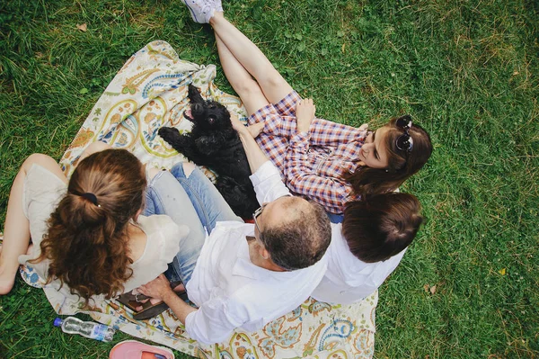 Família feliz HD — Fotografia de Stock