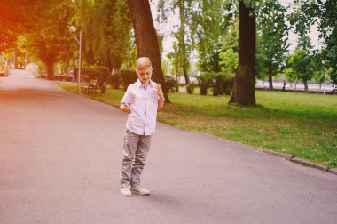 çocuklar için bir yürüyüş