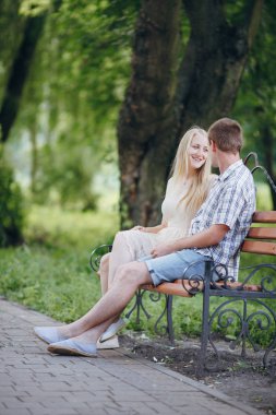 Birbirine aşık çift