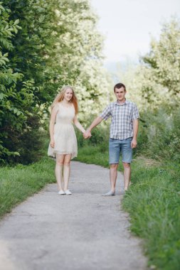 Birbirine aşık çift