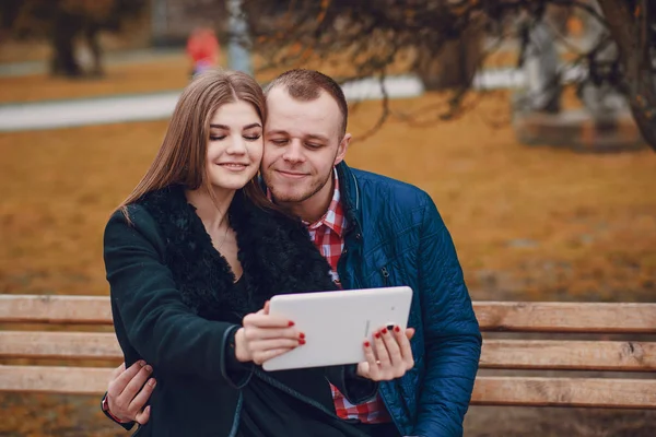 Par förälskade — Stockfoto