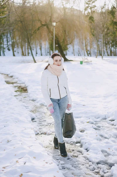 Couple en promenade — Photo