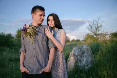 doğa üzerinde çift