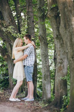 Birbirine aşık çift