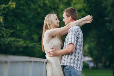 Birbirine aşık çift