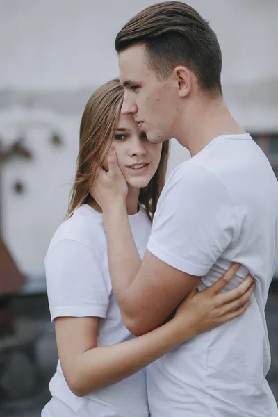 Historia de amor al aire libre — Foto de Stock