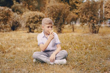 çocuklar için bir yürüyüş