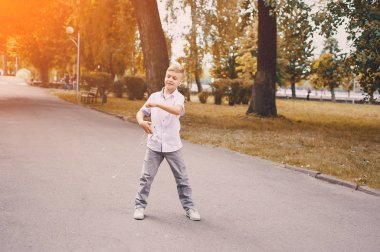 çocuklar için bir yürüyüş