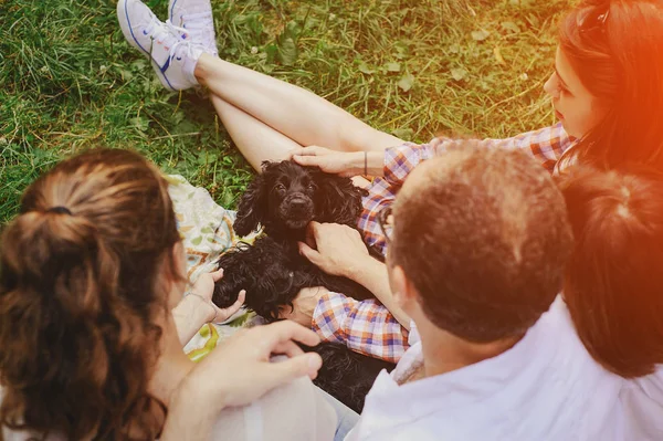 Família feliz HD — Fotografia de Stock