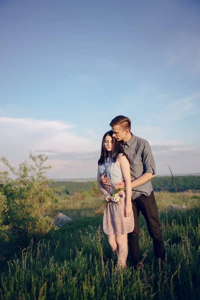 doğa üzerinde çift