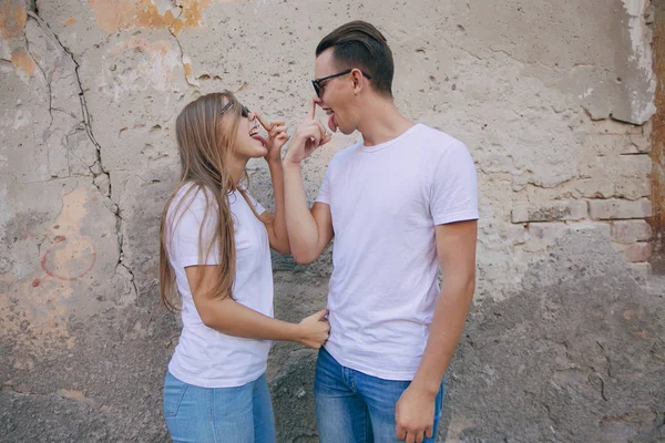 Historia de amor al aire libre — Foto de Stock