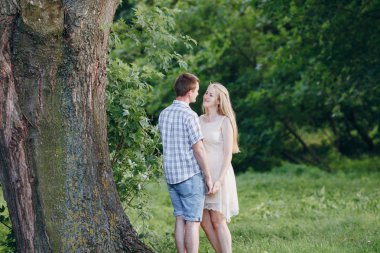 Birbirine aşık çift