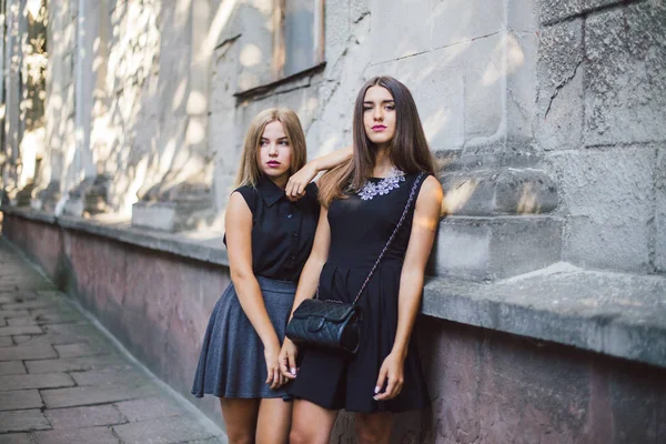 Two girls HD — Stock Photo, Image