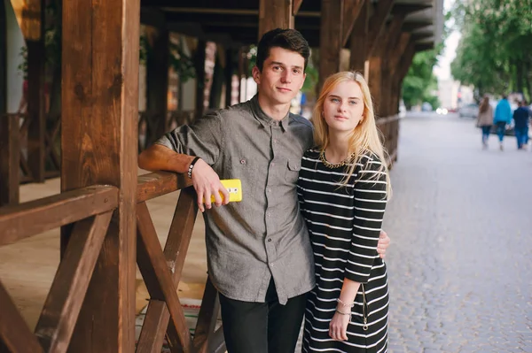 Engraçado casal HD — Fotografia de Stock