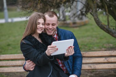 Birbirine aşık çift