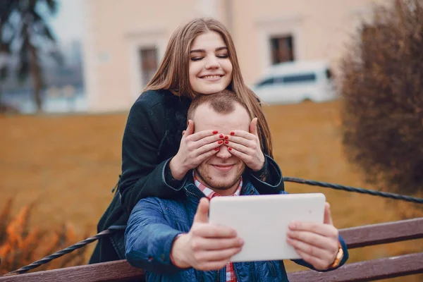 Par förälskade — Stockfoto