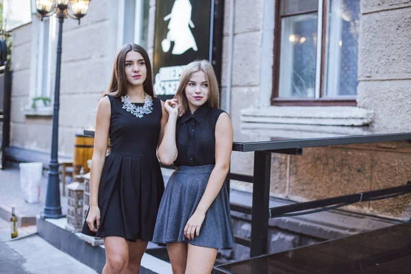 Two girls HD — Stock Photo, Image