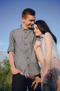 doğa üzerinde çift