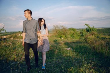 doğa üzerinde çift