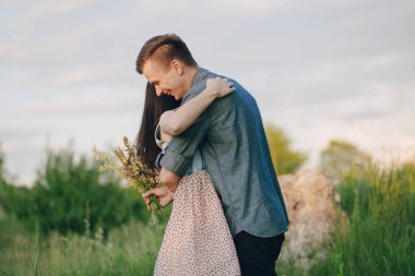 doğa üzerinde çift