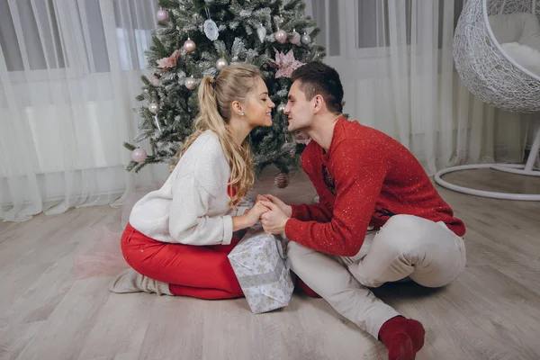 sevgi dolu çift Noel ağacı süsleme