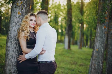 Birbirine aşık çift