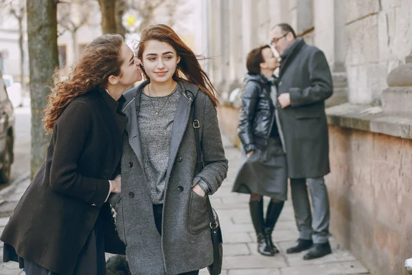 Rodina na procházce — Stock fotografie