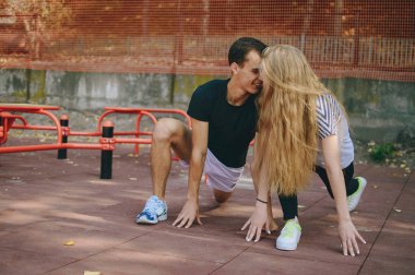 Sportif etkinlikler birlikte yaptığı Çift