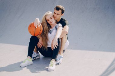 Sportif etkinlikler birlikte yaptığı Çift