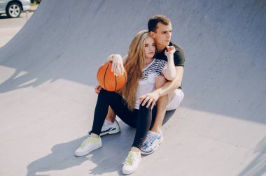 Sportif etkinlikler birlikte yaptığı Çift