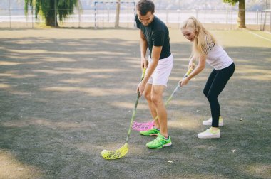 Sportif etkinlikler birlikte yaptığı Çift