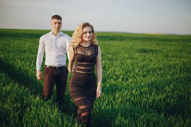 Birbirine aşık çift