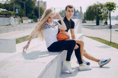 Sportif etkinlikler birlikte yaptığı Çift