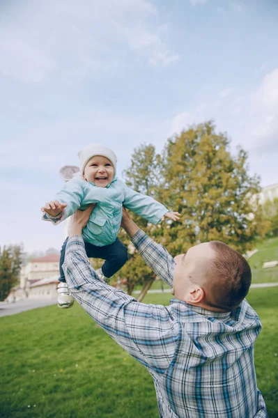 Pai e filha — Fotografia de Stock