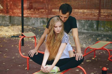 Sportif etkinlikler birlikte yaptığı Çift