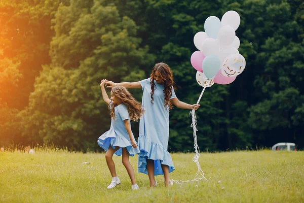 Mère avec fille — Photo