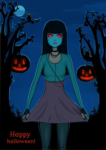 Tasarım için Cadılar Bayramı arkaplanı.