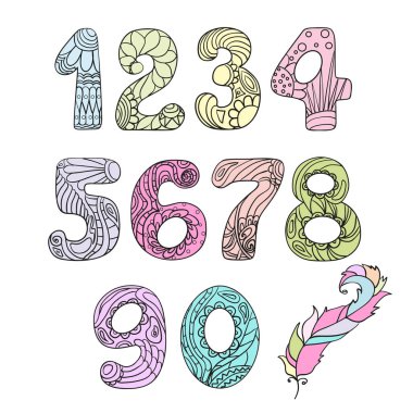 Numaraları. Zen sanat.