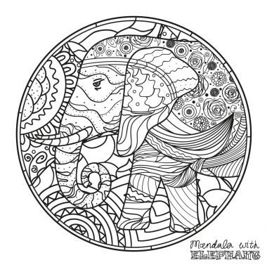 Zendala.Line sanat.